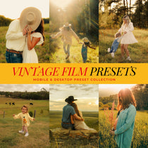 Vintage Film Lightroom Presets And Vintage Film Presets For Photography and Instagram themes by Lou And Marks Presets