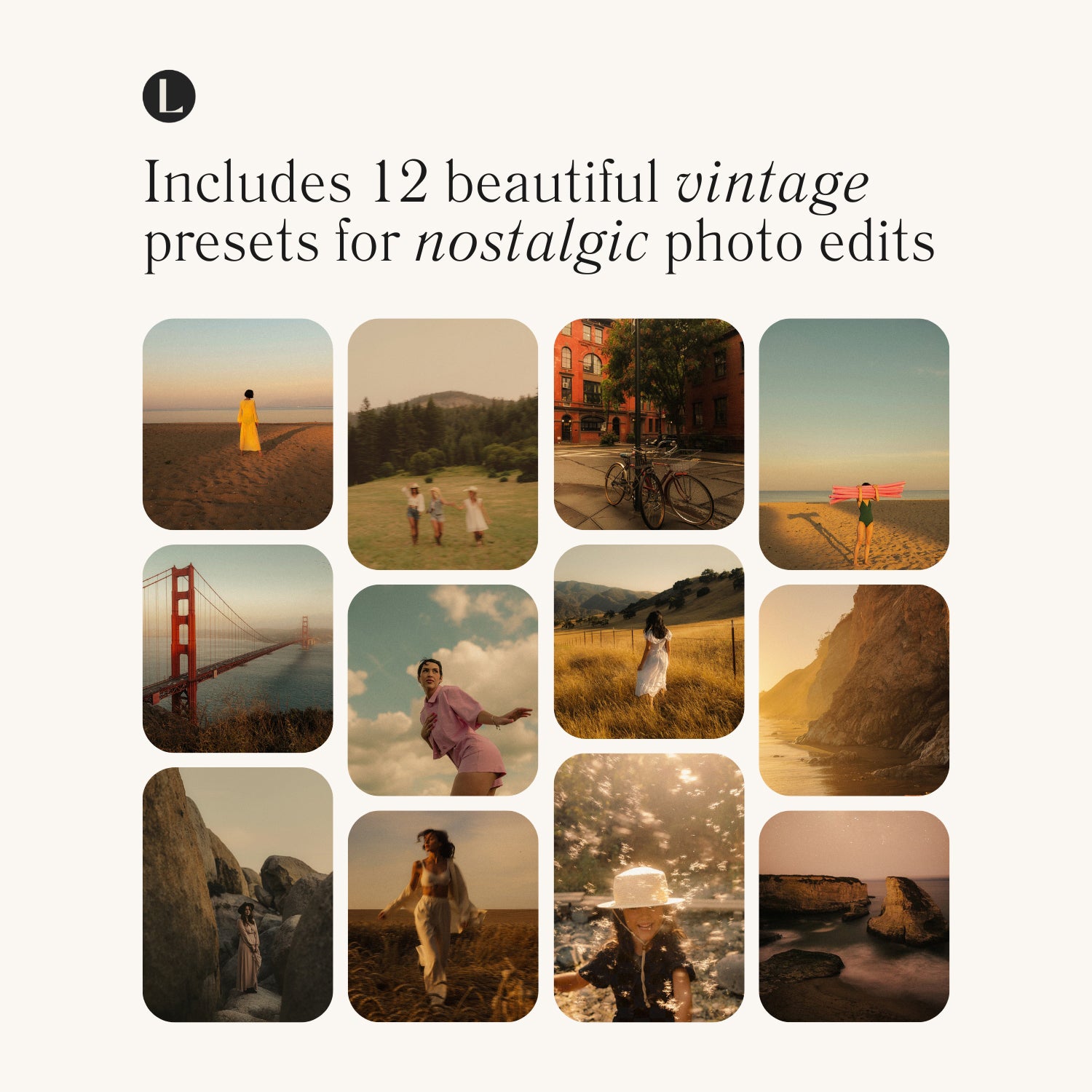 Vintage Film Lightroom Presets for photographer and Instagram influencer photo editing in Adobe Lightroom mobile and desktop filters