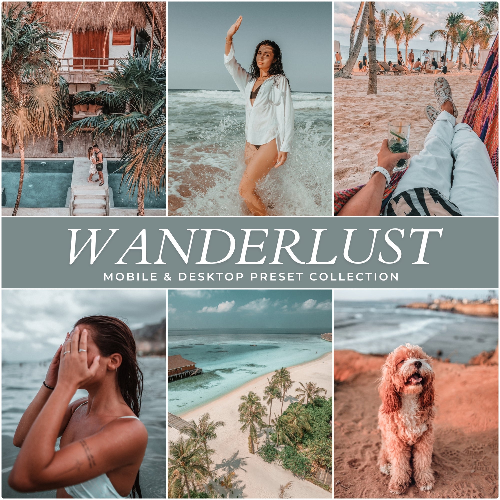 Wanderlust Travel Lightroom Presets For Photographers and Instagram Influencers Photo Editing In Adobe Lightroom By Lou And Marks Presets