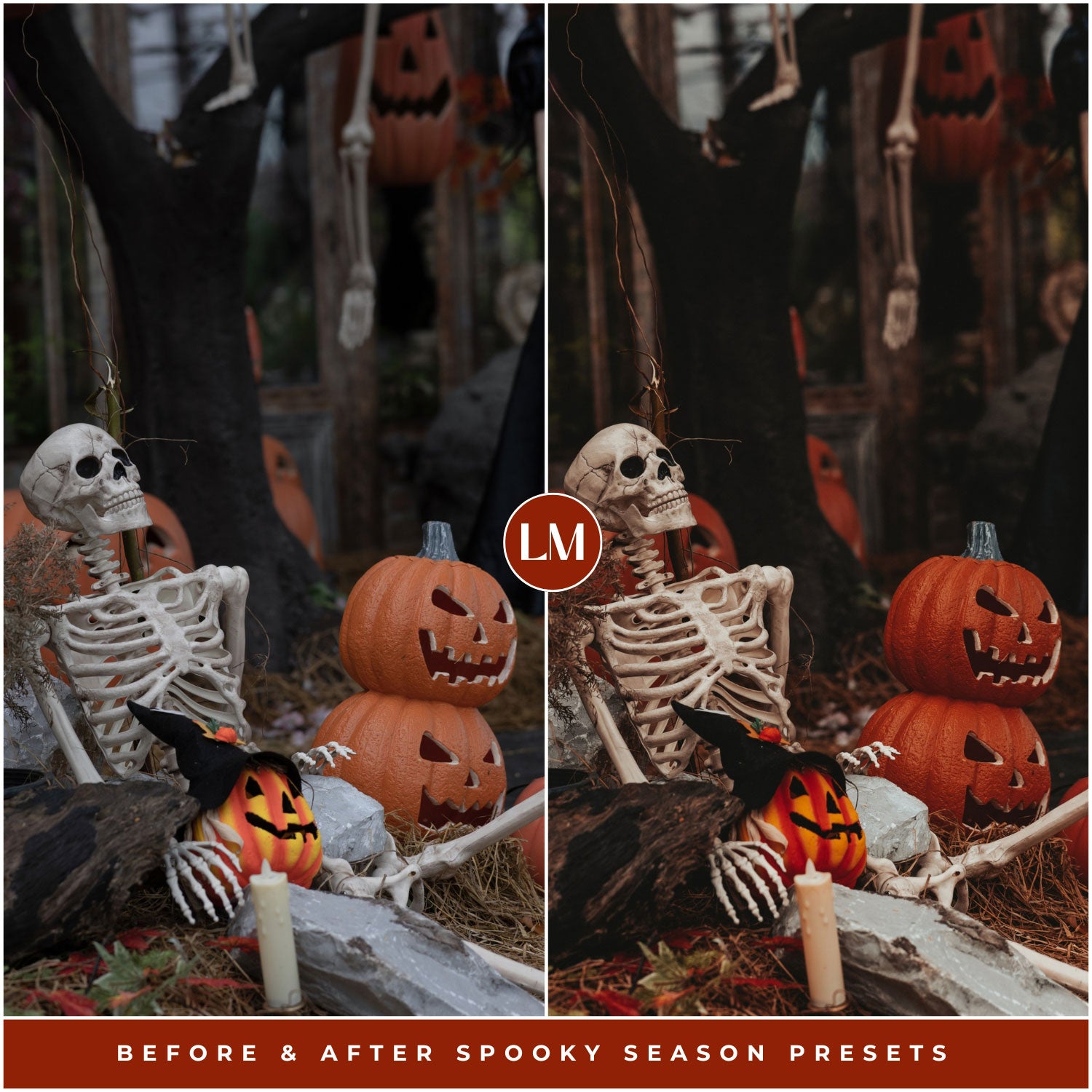 Spooky Season Lightroom Presets by Lou and Marks Presets