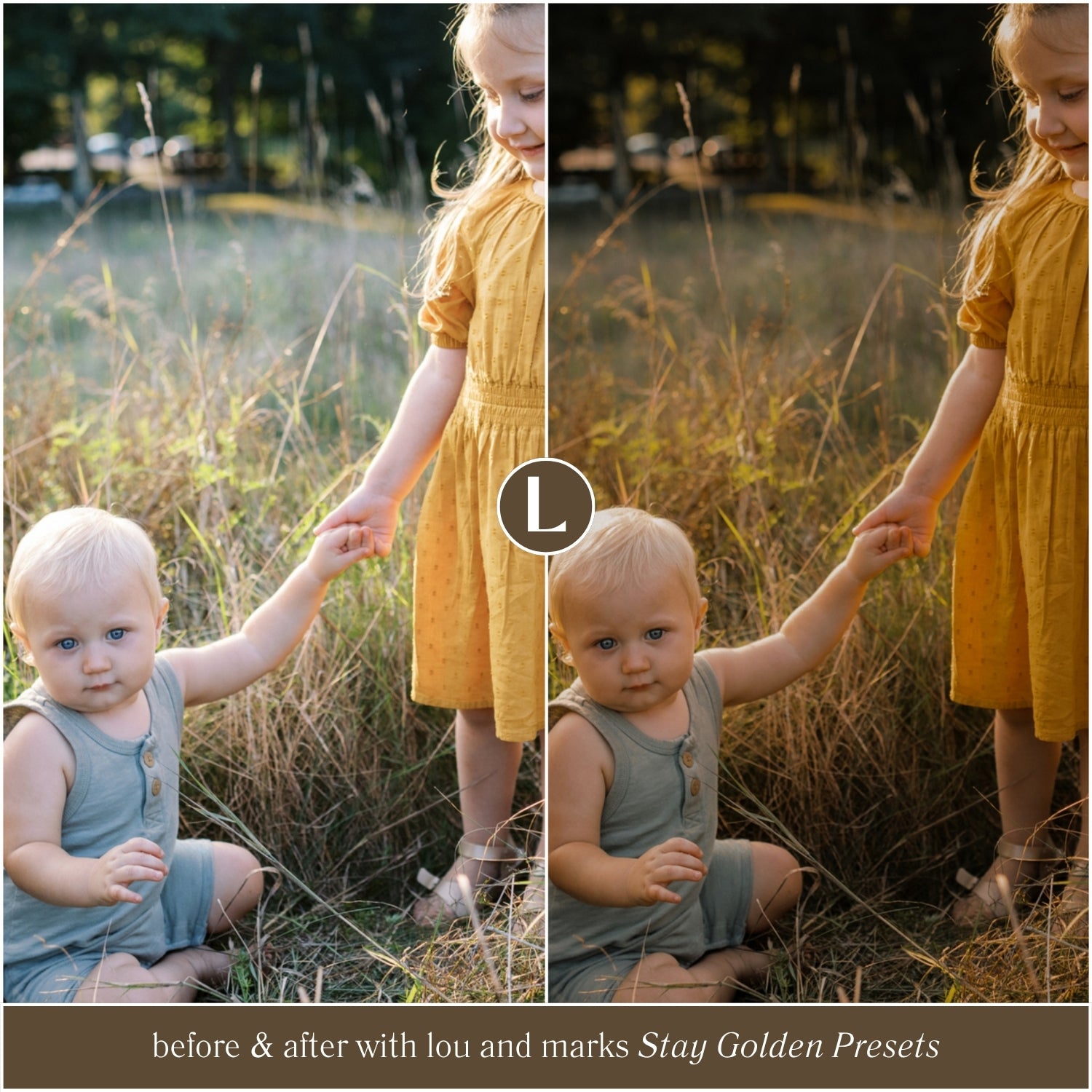 Stay Golden Moody Fall Lightroom Presets for fall child portrait photography