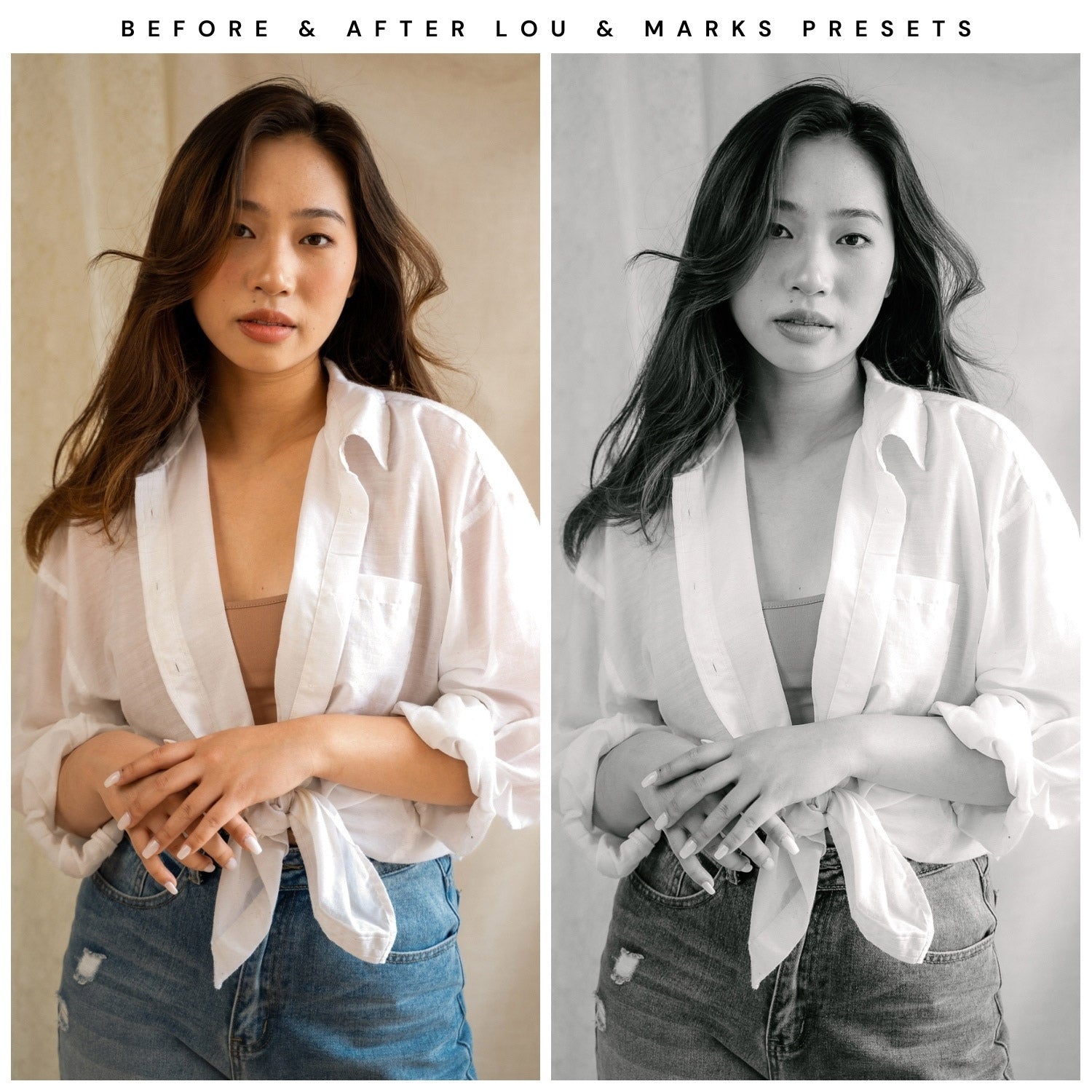 Lou & Marks Presets Light And Airy Lightroom Presets Bundle The Best Presets Black And White