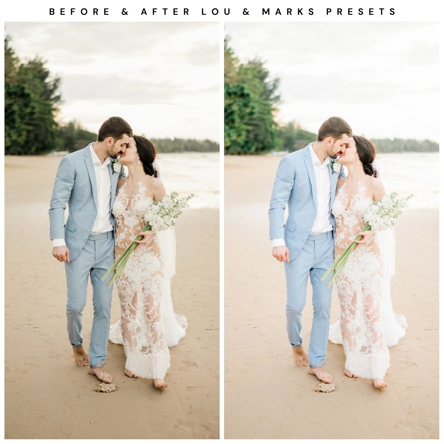 Lou & Marks Presets Light And Airy Lightroom Presets Bundle The Best Presets Beach Wedding