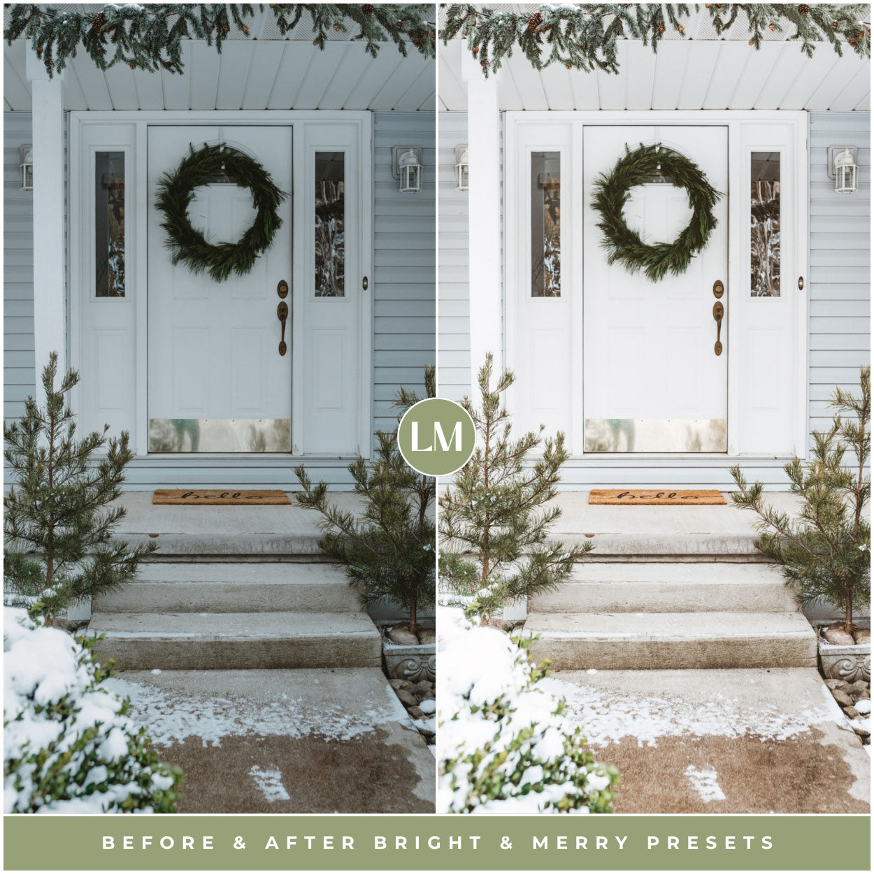 Bright & Merry Christmas Lightroom Presets For holidays and Winter Photo Editing In Adobe Lightroom By Lou And Marks Presets New