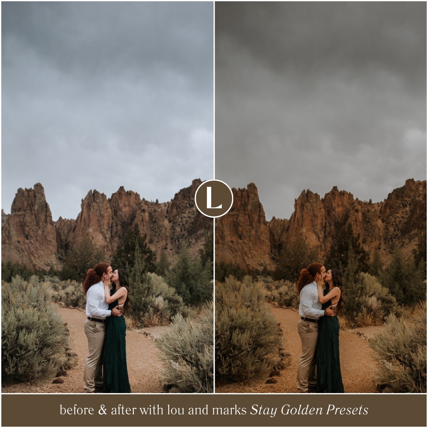 Stay Golden Moody Fall Lightroom Presets for fall landscape photography