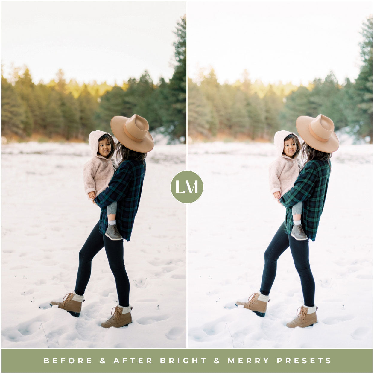 Bright & Merry Christmas Lightroom Presets For holidays and Winter Photo Editing In Adobe Lightroom By Lou And Marks Presets For Photography