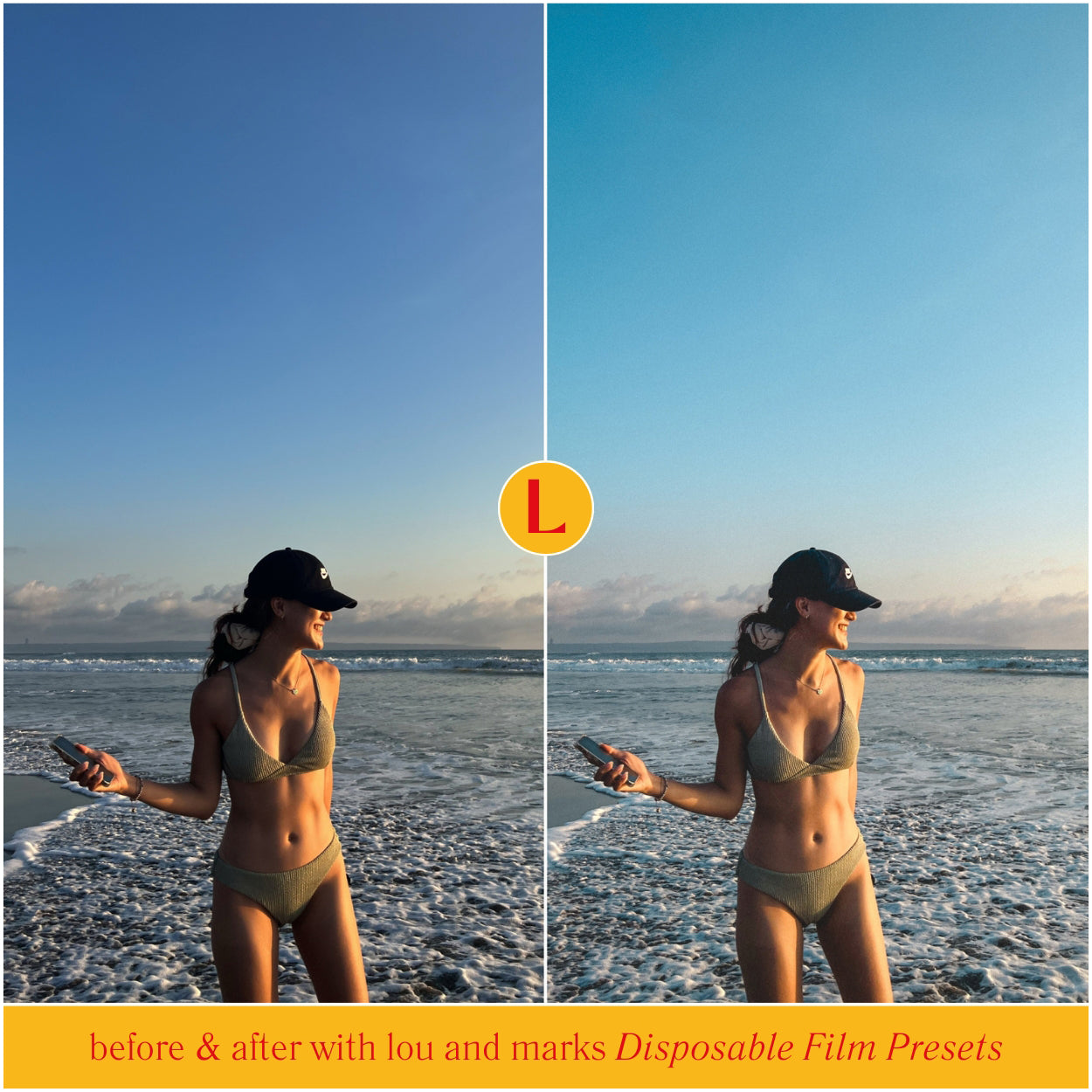 Luxury Black Lightroom Presets for photographer and Instagram influencer photo editing in Adobe Lightroom by Lou & Marks Presets