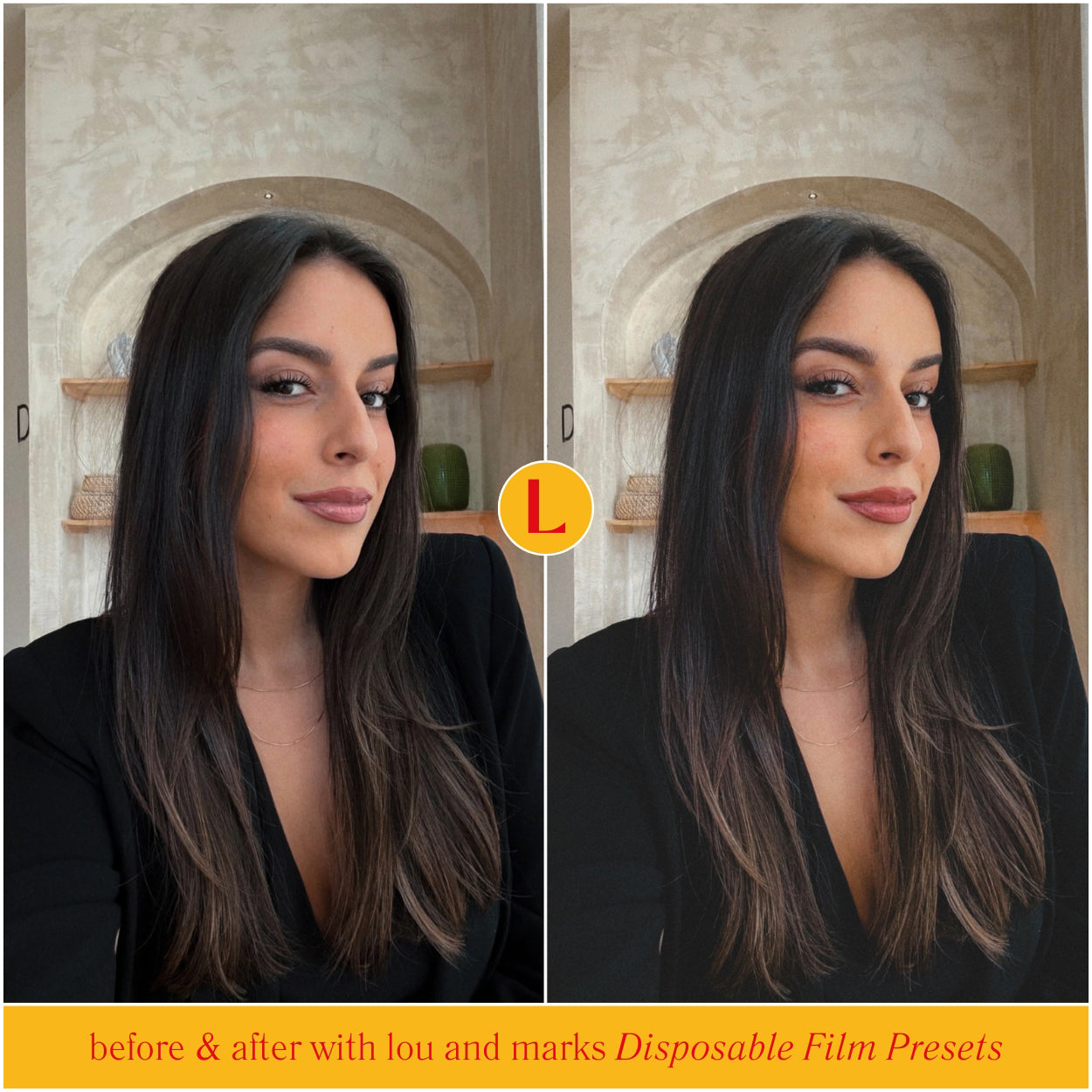 Disposable Film Kodak Lightroom Presets for photographer and Instagram influencer photo editing in Adobe Lightroom by Lou And Marks Presets