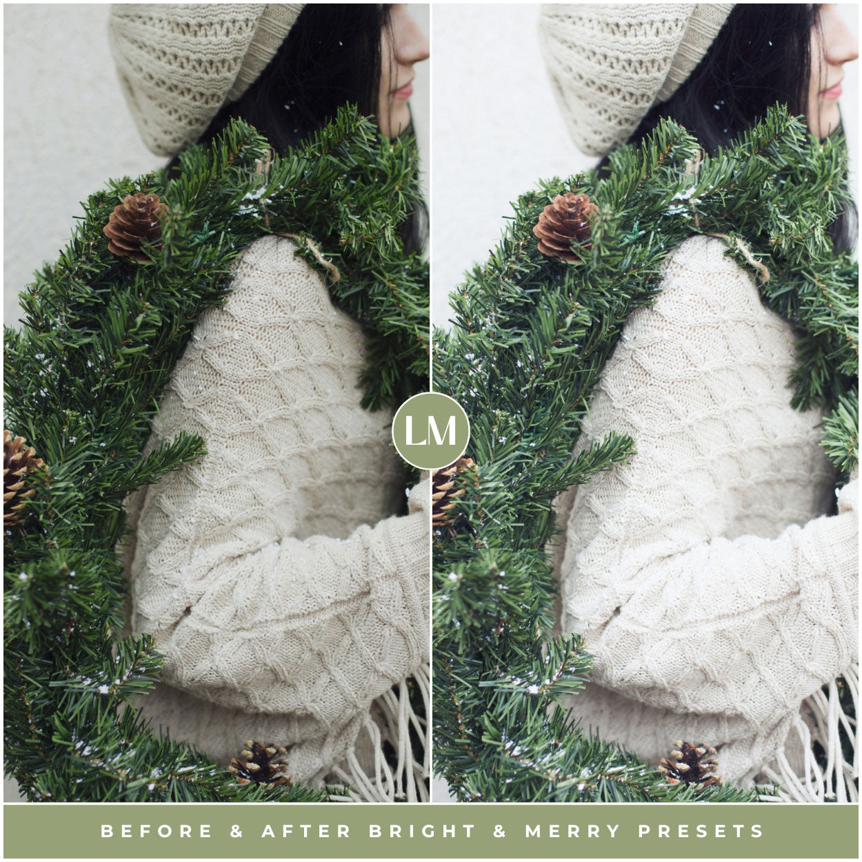 Bright & Merry Christmas Lightroom Presets For holidays and Winter Photo Editing In Adobe Lightroom By Lou And Marks Presets Winter