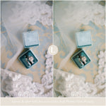 soft kodak portra 400 film lightroom presets dreamy light wedding portrait lou and marks for detail photos