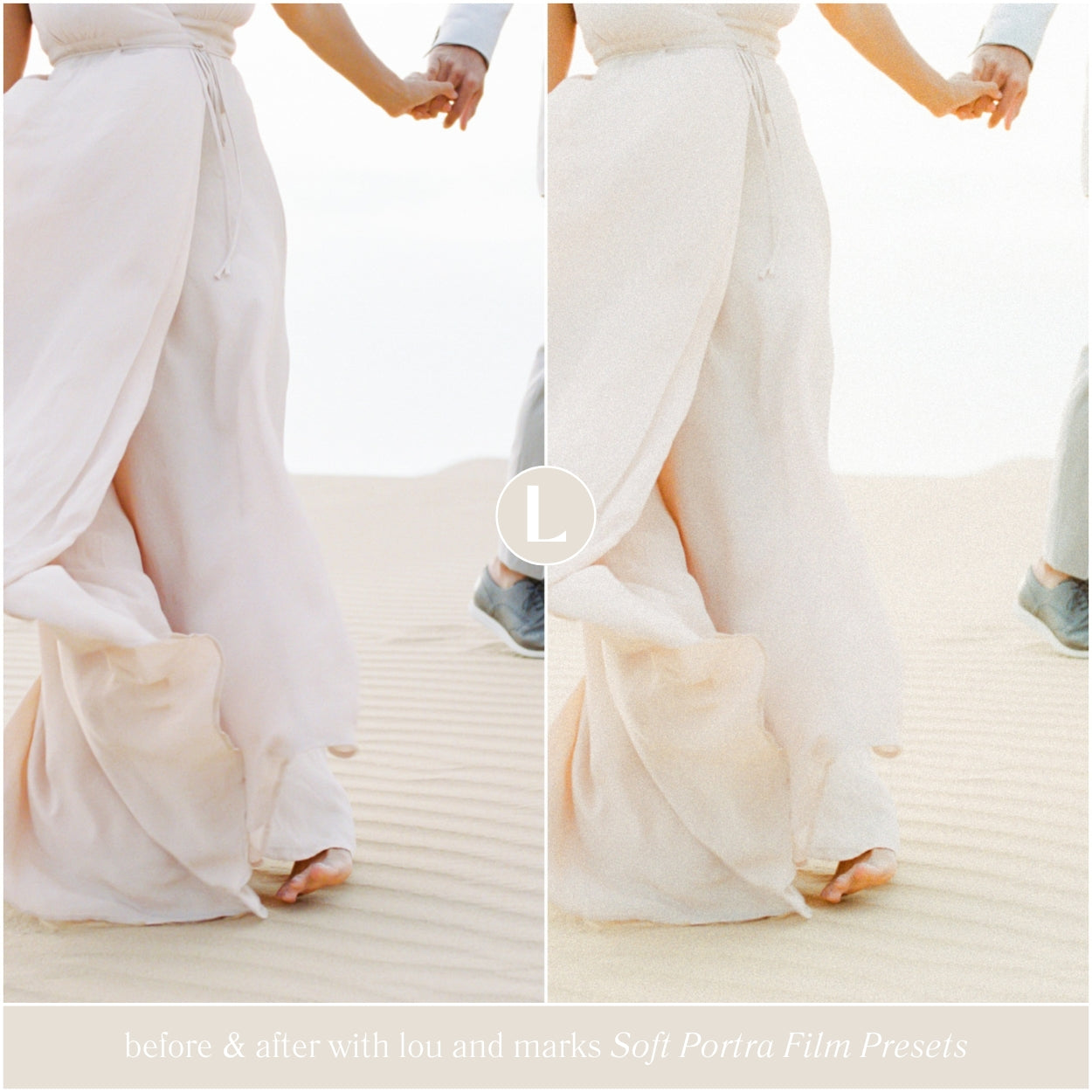 soft kodak portra 400 film lightroom presets dreamy light wedding portrait lou and marks for engagements