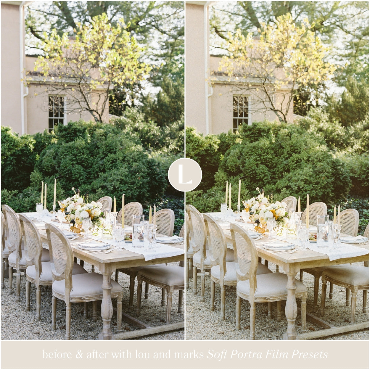 soft kodak portra 400 film lightroom presets dreamy light wedding portrait lou and marks for decor