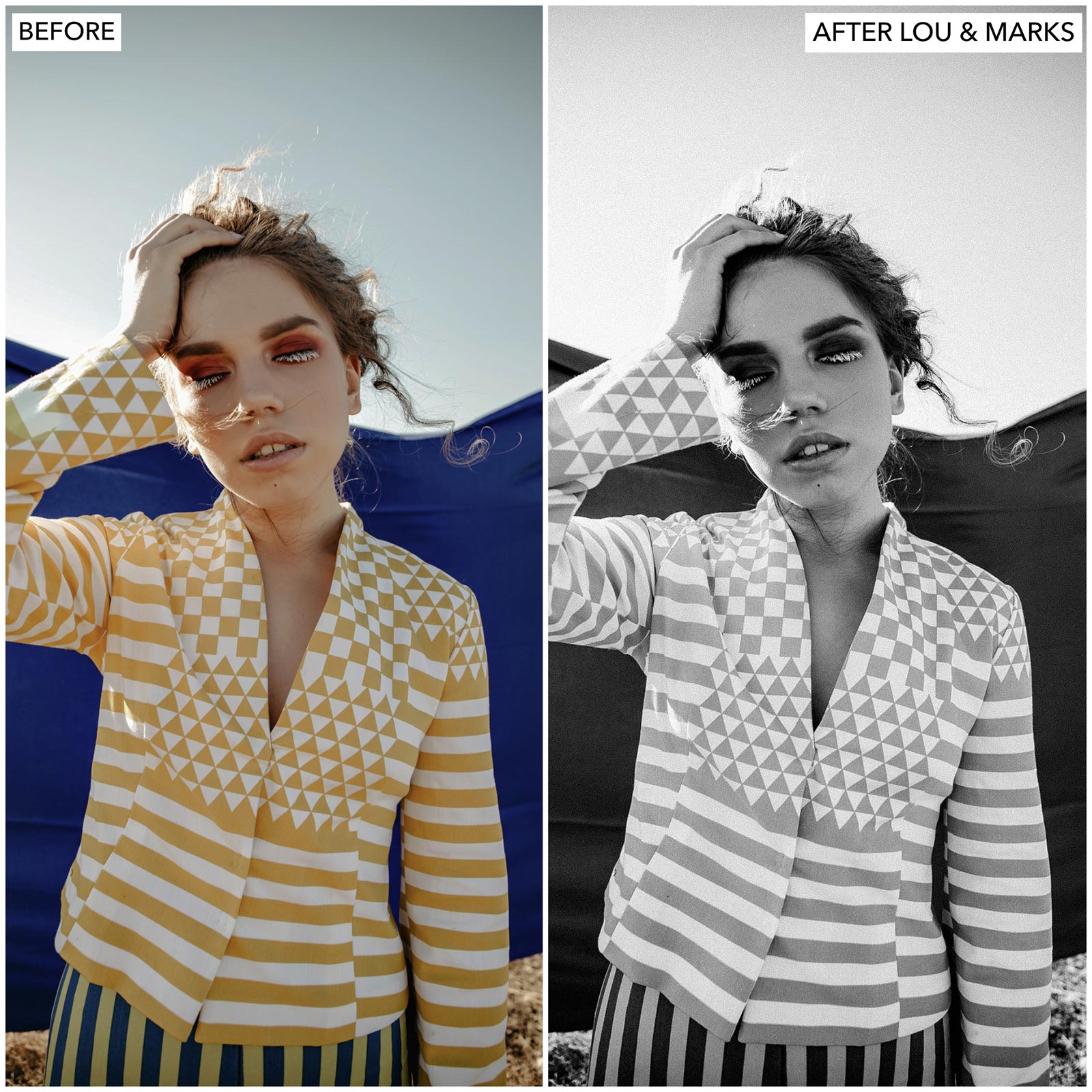  Kodak black and white Film Filter Lightroom Presets For Adobe Lightroom Mobile & Desktop By Lou And Marks Presets portrait