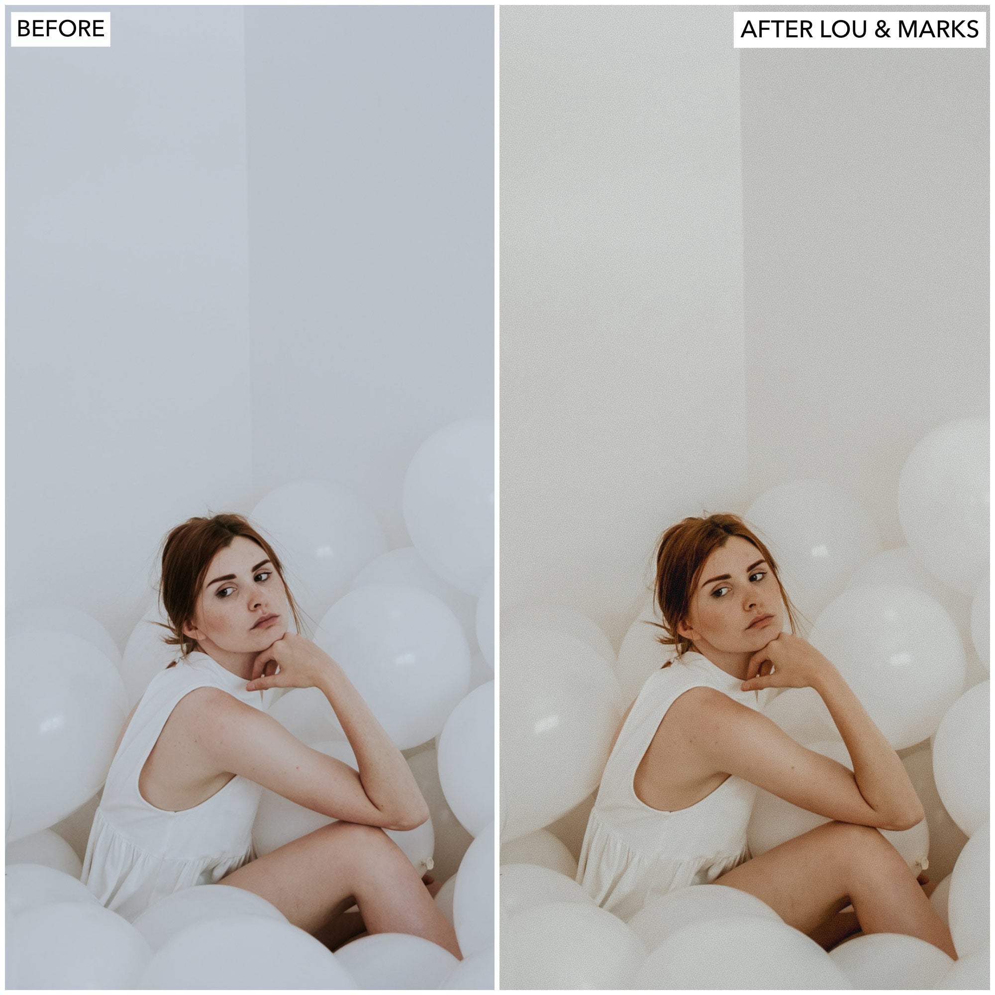 Creamy Film Filter For Adobe Lightroom Presets By Lou And Marks Presets Portriat