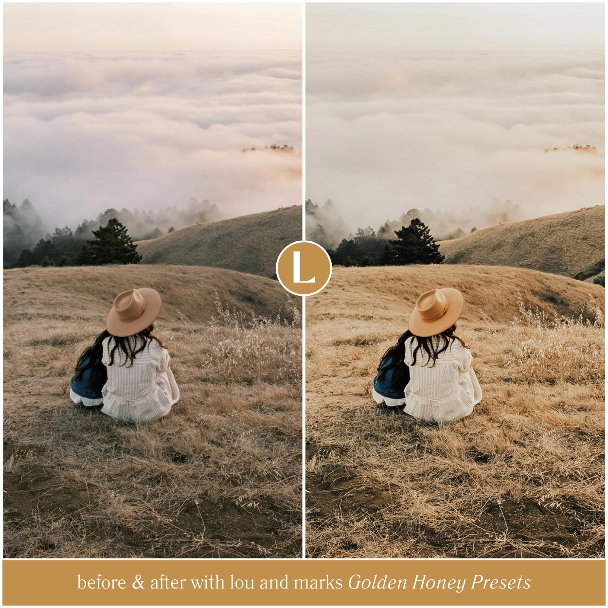 Golden Honey Lightroom Presets by Lou and Marks Presets