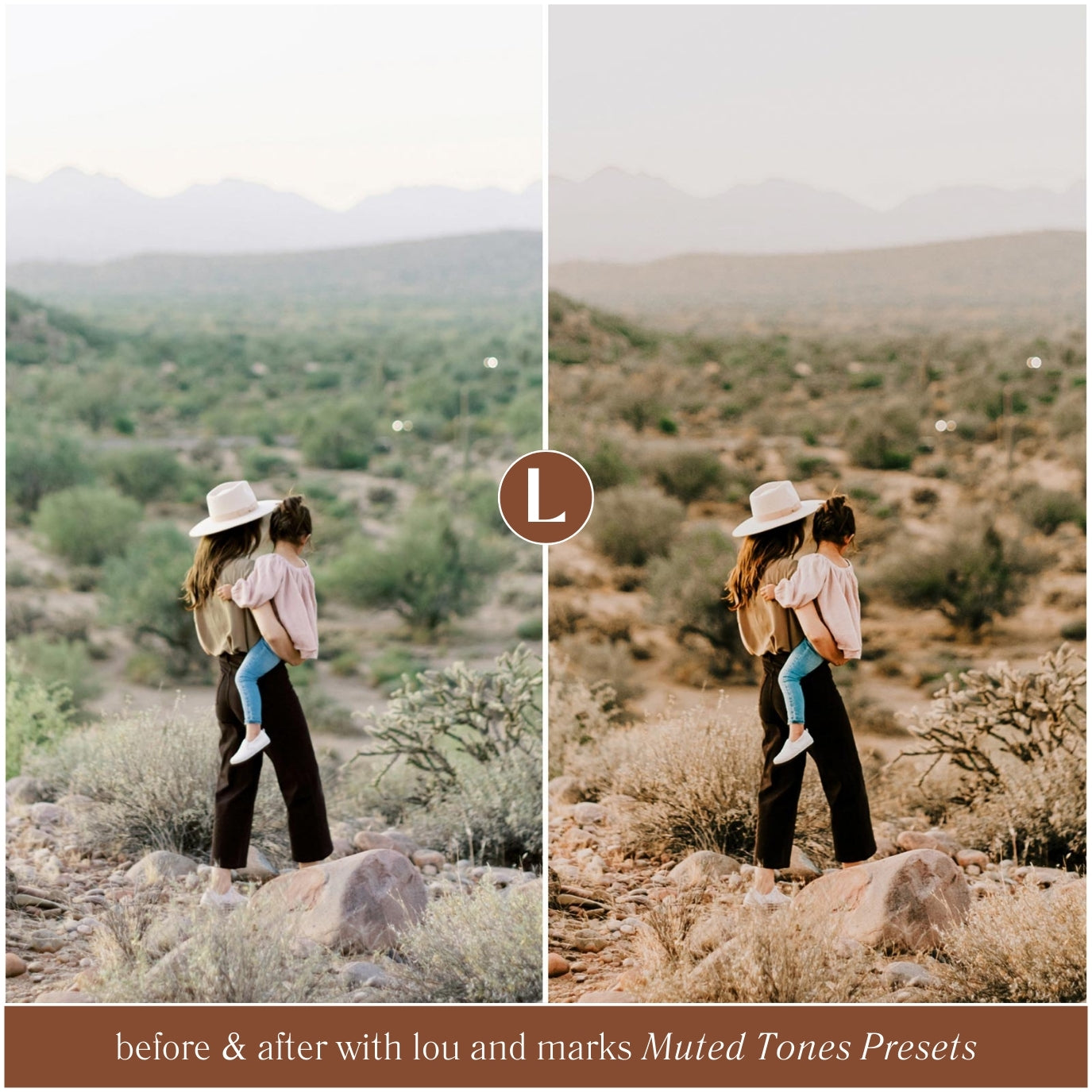 Before & After Muted Tones  Lightroom Presets For Adobe Lightroom By Lou Marks Presets