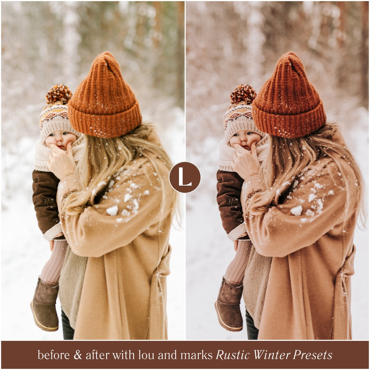 Rustic Winter Lightroom Presets by Lou and Marks Presets